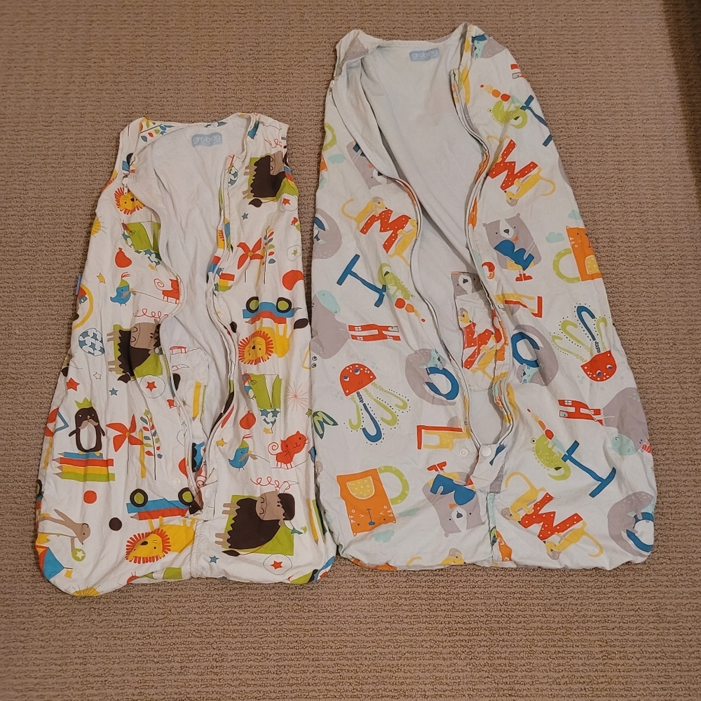 2 Grobags sleep sacks